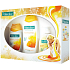 Palmolive Sladký pôžitok tekuté mydlo 300 ml + Honey sprchový gél 250 ml + pena do kúpeľa 500 ml, kozmetická sada