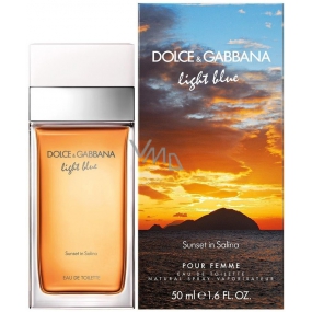 Dolce & Gabbana Light Blue Sunset in Salina toaletná voda pre ženy 50 ml