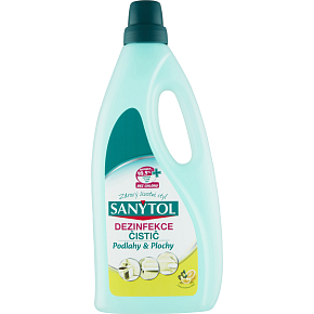 Sanytol dezinfekčný univerzálny čistič na podlahy a plochy, vôňa citrón, 1 l