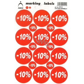 Arch Zľavové etikety -10%